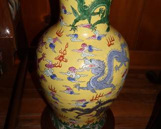 Large Chinese vases