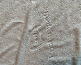 #3 Sealy posturepedic full size mattress set . Sorry bed frame is sold $75.00