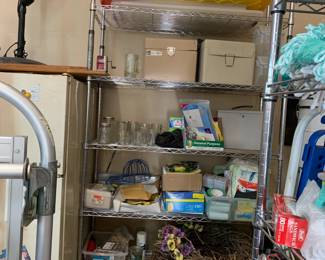 #133 Stainless Steel 7 Shelving Unit (reinforced for higher shelves) Shelves by Design - 48x18x9'Tall $200.00
#134 Stainless Steel 8 Shelving Unit (reinforced for higher shelves) Shelves by Design - 48x18x9'Tall $220.00