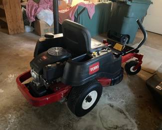 #156 toro zero turn riding mower 36 inch cut with new blade, oil change and service $1,250.00