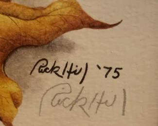 #121 Framed Print of Eastern Chipmunks - 456/500 - Rick Hi $30.00