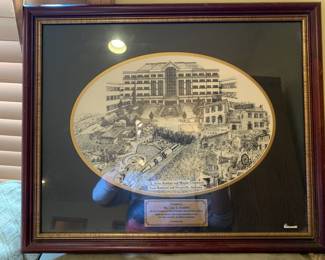 #125 U.S. Army Missile Command Print - belonged to Carl Roberts - 22x18.5 $25.00