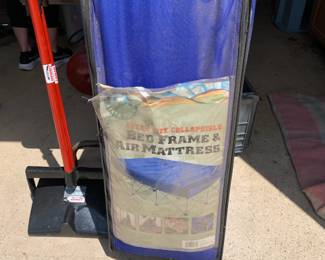 #178 Garage Ozark Trail Bedframe Air Mattress $25.00