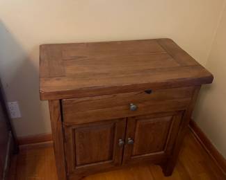 #101 Bedside Table with 1 drawer and 2 doors 28x17x29 $75.00