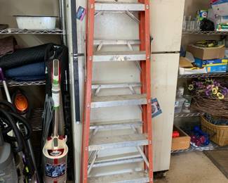 #135 Fiberglass 8' Ladder $60.00