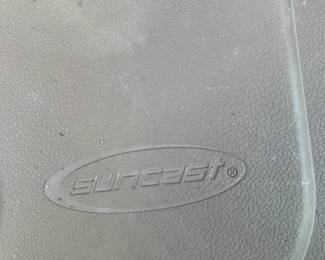 #172 Patio Suncrest Plastic Storage Container - 53x27x24 $25.00