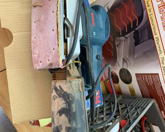 #145 Bosch Belt Sander - in Box $50.00