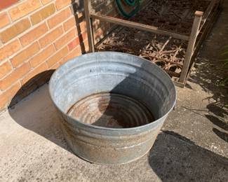 #151 Galvanized Tub $25.00