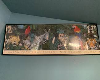 #127 Audubon zoo Poster - New Orleans $30.00