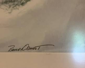 #100 Original of St. George Island Beach by Baxley Donact $75.00