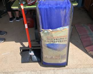 #178 Garage Ozark Trail Bedframe Air Mattress $25.00