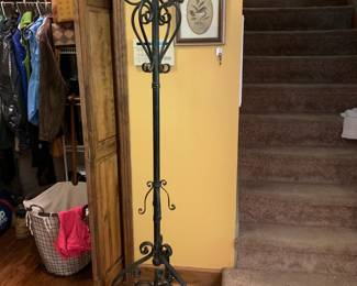 #36 Cast Iron Hat/Coat Rack - 75" Tall - Heavy $120.00