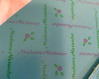 #163 doll br3 Madame Alexander 13 inch alice in wonderland doll in box $30.00