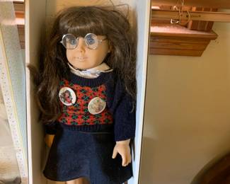 #164 doll br3 American girl Smantha doll in box as is no shoes (one sock missing) $30.00