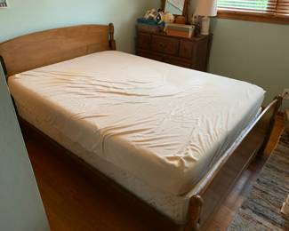 #3 Sealy posturepedic full size mattress set . Sorry bed frame is sold $75.00