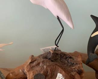 #62 John Perry Sculpture of Egret $20.00