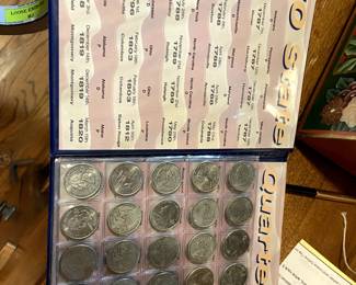 #208 coins Washington Quarters commemorative 1998-2008 $50.00
