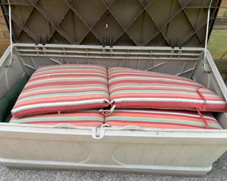 #172 Patio Suncrest Plastic Storage Container - 53x27x24 $25.00