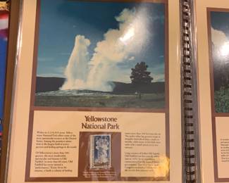 #185 America National parks stamp collection $30