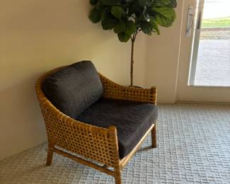 McGuire Lounge Chairs (2 Available)