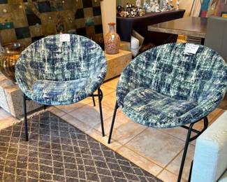 Crate & Barrel Accent Chairs