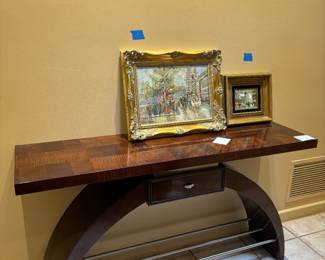 Art Deco 1930's Console Table