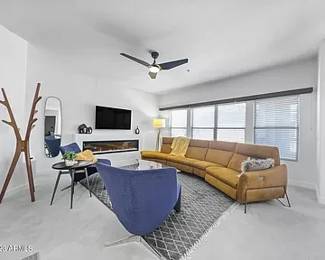 Copenhagen Reclining Sectional (Blue Chairs Not Available)