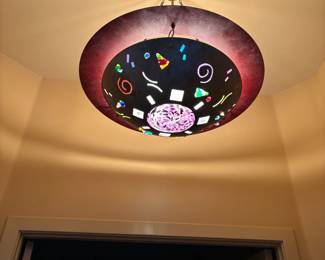 Light Fixture made by an artist in Sedona