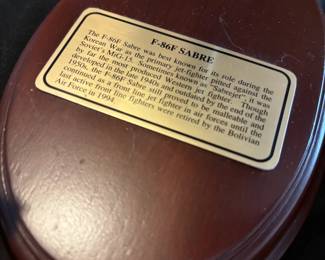 F-86F Square Model Airplane