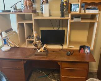Teak Mid Century Modern Desk