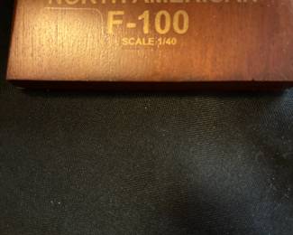 North American F-100 Model Airplane