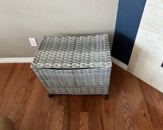 Rolling storage container 
There are two of these