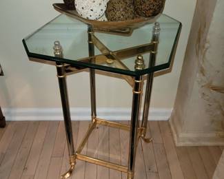 LaBarge hoof foot pedestal table