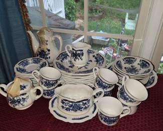 Ironstone blue carnation 