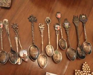 Sterling Silver Travel Spoons