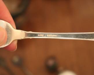 Lunt Sterling Silver Flatware Set  Modern Victorian pattern 