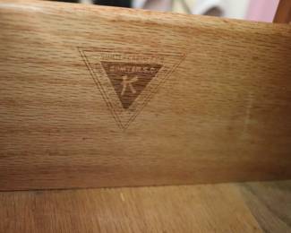 Sumter SC Cabinet Co. Highboy  Dresser