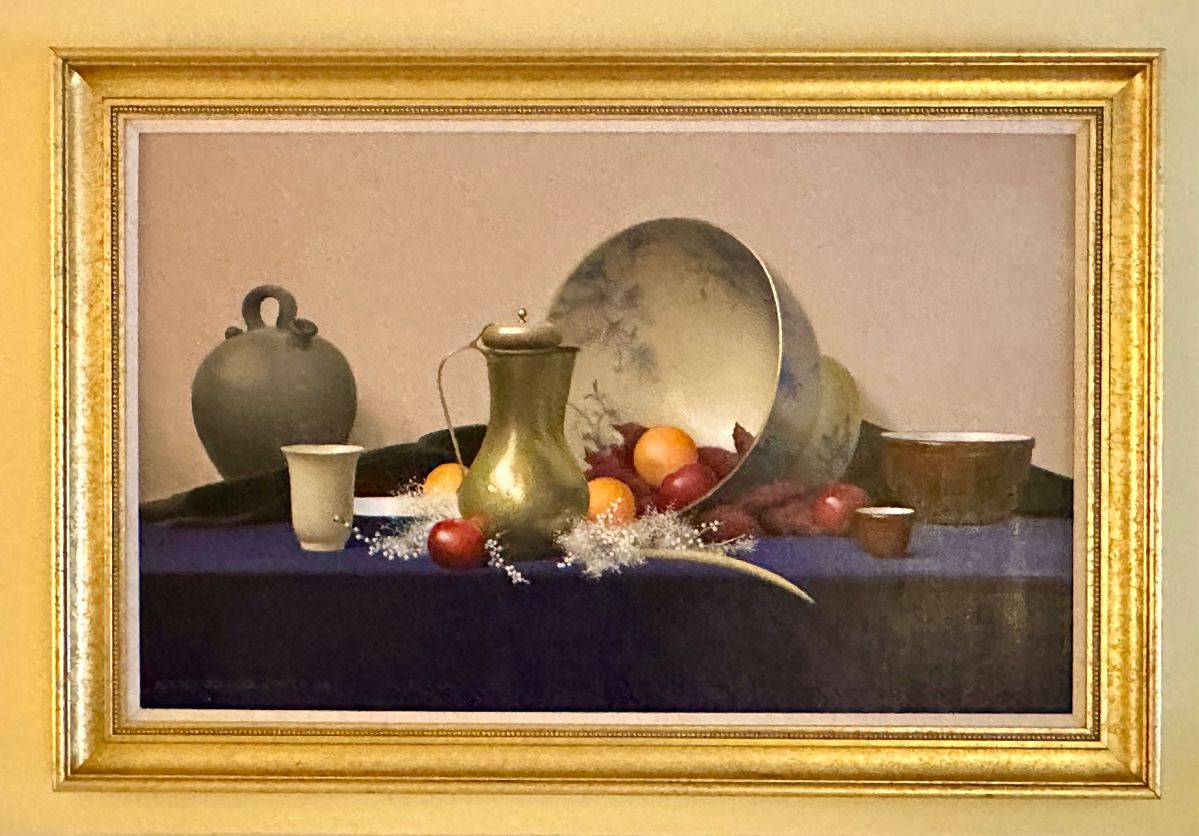 Still Life Oil on Canvas, Signed Robert Douglas Hunter