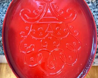 Le Creuset Santa Serving Platter 