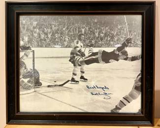 Autographed Bobby Orr Photograph