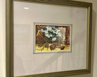 Watercolor, Signed Marilyn Swift