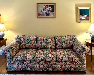 Tomlinson Floral Down Sofa