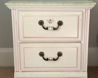 Hand Painted Nightstand