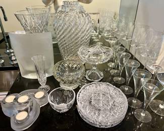 Assorted Glassware