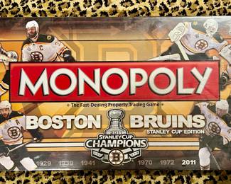 New Monopoly Boston Bruins Edition