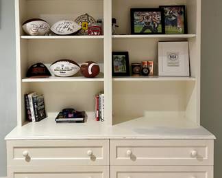 (2) Bookshelves with Storage