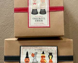 New Two's Company Cheerful Choir & Fright Night Candles