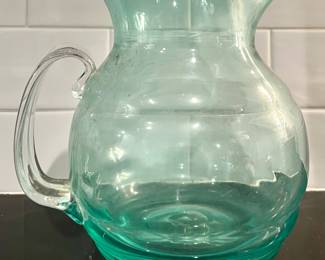 Art Glass Pitcher
