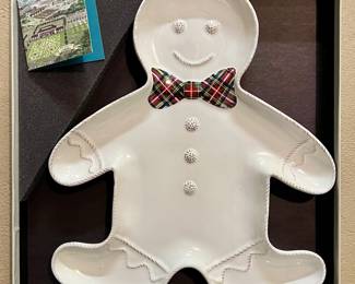 Juliska Gingerbread Man Platter