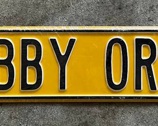 Bobby Orr Street Sign